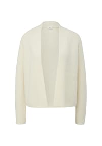 s.Oliver BLACK LABEL - Strickjacke, Wollanteil, für Damen - 0700  WHITE