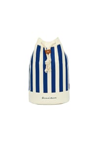 Gassa d'Amante - Strandtasche Varigotti mit einem Seemannstau als Verschluss - Blau