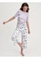 CALIDA Favourites Sleep Schlafanzug-Hose, Baumwolle, 7/8-lang, für Damen Bild 10