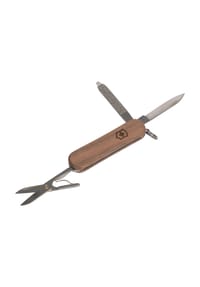 VICTORINOX - Taschenmesser "Classic SD Wood", Nussbaumholz - BRAUN