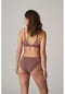 L'Aventure Louie Black Slip, Tülleinsätze, uni, für Damen Bild 3