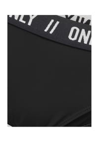 ONLY® - Triangel-Bikini, Logo-Bund, für Kinder - 177911001 BLACK