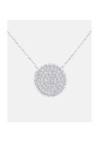 Diamant L'eternel - Halskette, mit 0.21 ct Diamant, 375 Weißgold - white gold