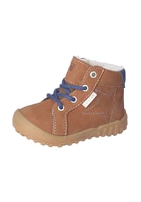 PEPINO® - Leder/Textil Stiefelette - Curry