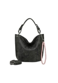 Fritzi aus Preußen Fritzi31N - Fritzi31N Vintage Schultertasche 26 cm - black idol