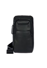 PORSCHE DESIGN Roadster - Roadster Mini Bag Umhängetasche Leder 14 cm - black