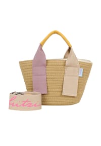 Fritzi aus Preußen - Schultertasche Happy Summer Cross mit bequemem Webbing-Gurt - Berry Water