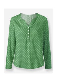 Witt - Bluse - apfel-weiß-bedruckt