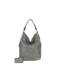 Fritzi aus Preußen Olga - Schultertasche Olga Limited Rivet mit Nieten und Metalldetails - Grau
