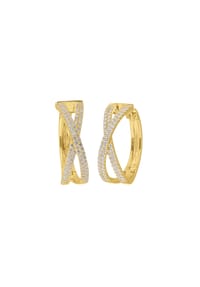 VANDENBERG - Damen Ohrringe, 375er Gelbgold mit 168 Diamanten, zus. ca. 0,5 Karat - GELBGOLD