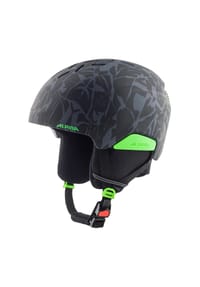 Alpina - Skihelm "Pizi", Belüftungssystem, Keramikschale, für Kinder - BLACK-GREEN CAMO M