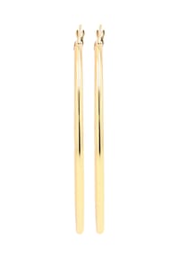 Adelia's - Damen Edelstahl Ohrringe Creolen goldfarben - gold