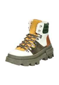 LAZAMANI - Leder Stiefelette - Grün