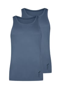 sloggi - Unterhemd / Tanktop 2er Pack SLG Base Soft - Cloudy blue