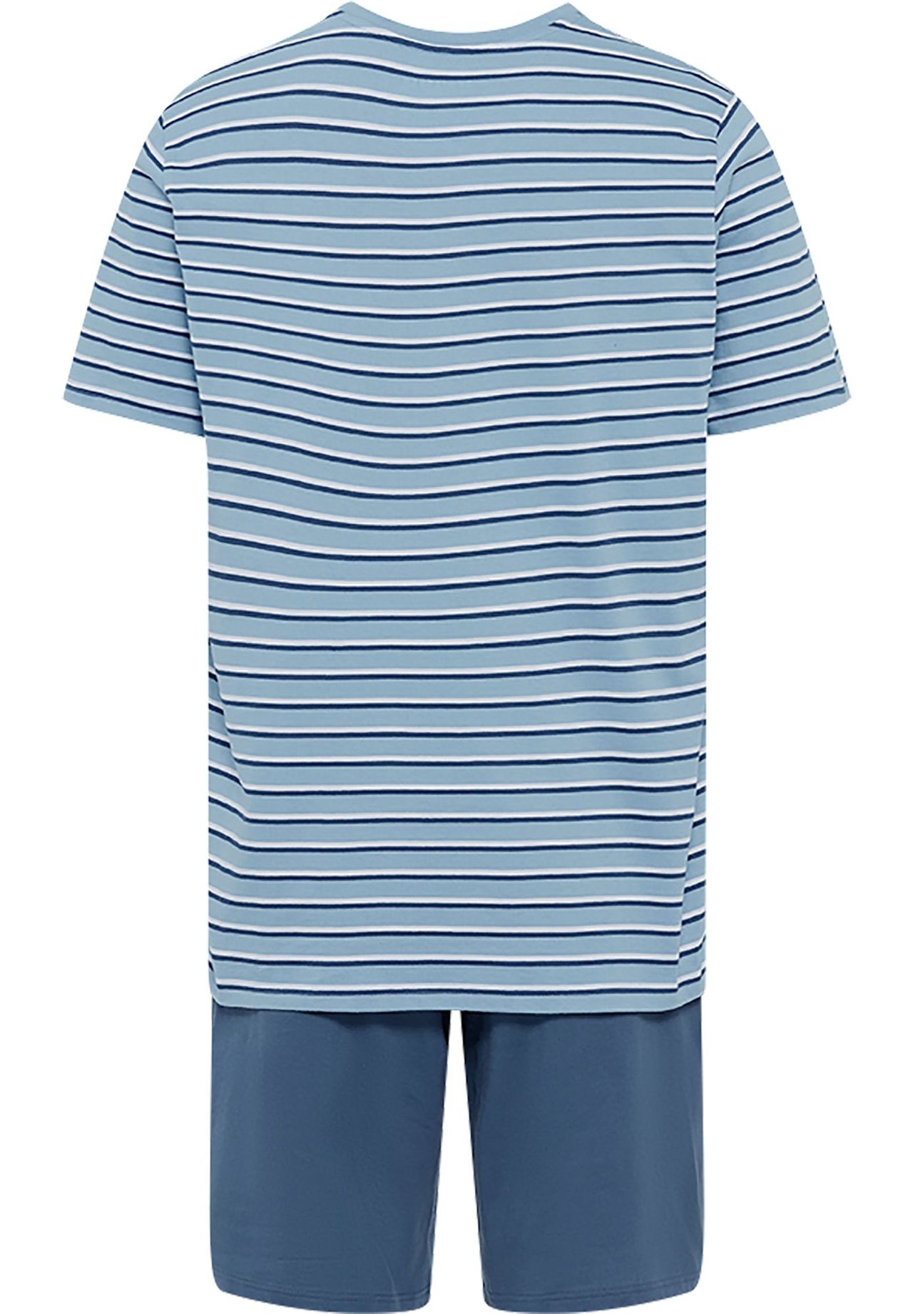 Schiesser 183592_Schlafanzug, 838 Pacific Blue, 50, Blau, 50