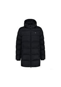 GANT - Herren Winterjacke - ACTIVE CLOUD MID LENGTH JACKET, Steppjacke, Kapuze, wasserabweisend - Schwarz