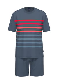 AMMANN - Pyjama, Rundhalsausschnitt, für Herren - 534 SARGASSO SEA