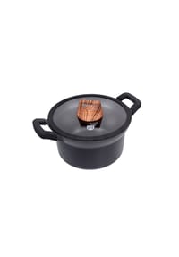 GRÄWE® - Kochtopf Aluguss Alu-Line - schwarz