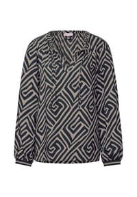 Street One - Langarmbluse - cool vintage green