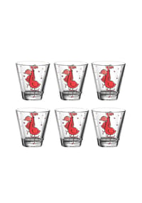 LEONARDO Kinderbecher Bambini 215 ml 6er Set - BAMBINI - bunt