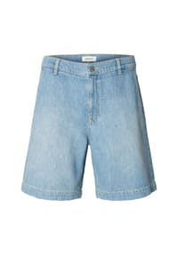 SELECTED - Jeans-Bermudas, Seitentaschen, für Herren - 182315 BLUE DENIM
