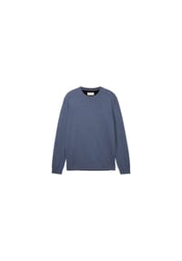 TOM TAILOR - Pullover, Rundhals-Ausschnitt, Rippbündchen, für Herren - 29999 BLACK