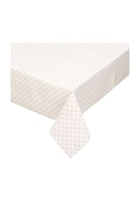SPRÜGEL - Tischdecke, Punkte OLIVIA - 5 CREME
