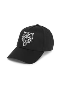 PLEIN SPORT - Baseballkappe TIGER - black/white