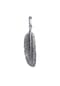 KUZZOÍ Anhänger Herren Anhänger Feder Symbol Boho Style 925 Silber Bild 1