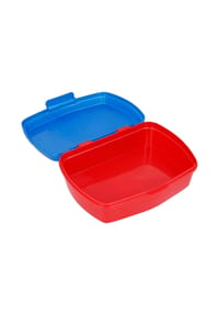 COFI - Super Mario Kinder Brotdose – Lunchbox Pausenbox Schulbrotbox - Rot 5,6x14x17cm