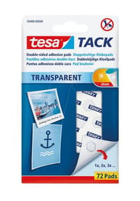 tesa® - Tack Klebepads, 72 Stück - 