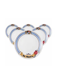 Seltmann Weiden Frühstücksteller Compact Bayern ø 19 cm 6er Set bunt - COMPACT - bunt