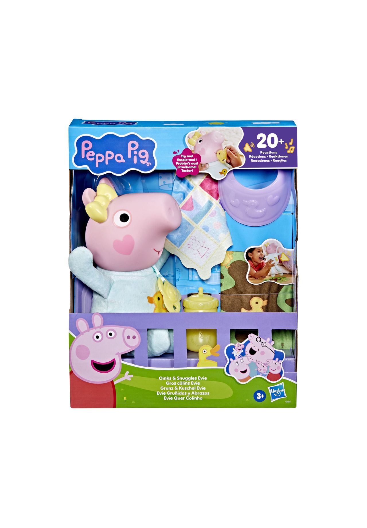 Peppa Pig Oinks & Snuggles Evie - Image 9