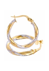 VANLERÉ - Creolen, 375 Gelbgold - gold