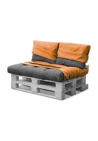 Aspero® - Wasserdichte Palettenkissenbezüge 3-teilig Manduria - Altrosa