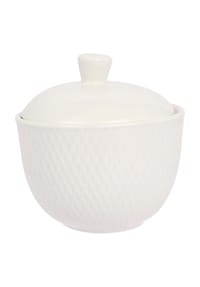 MAXWELL & WILLIAMS - Zuckerdose "Diamonds" DIAMONDS ROUND - weiß