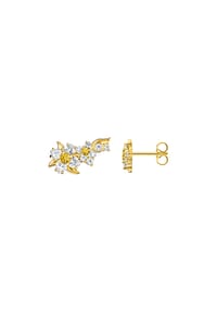 Thomas Sabo - Ear Climber Lovely Daisy - gelbgoldfarben, bunt