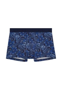 HOM - Pants Bohemian, elastisch, für Herren - Navy print