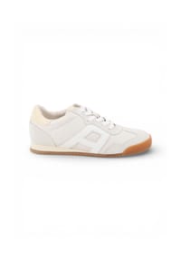 Apple of Eden - Sneaker ODESSA Premium-Ledersneaker mit modernem Design - BAUNILHA-OFF WHITE