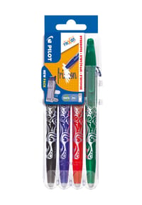 FRIXION - Rollerball-Set "2Go", 4er-Etui - MEHRFARBIG, mehrfarbig