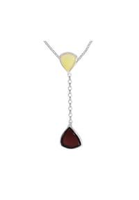 OSTSEE-SCHMUCK® - Kette mit Anhänger , Marissa , Silber 925/000 - silber