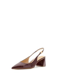 GUESS - Sling-Pumps, Leder, für Damen - RED