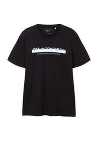 DENIM TOM TAILOR - T-Shirt, Baumwolle, Logo, für Herren - 10668 SKY CAPTAIN