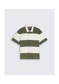 DENIM TOM TAILOR - Poloshirt, Relaxed Fit, für Herren - 40737 OLIVE GREEN