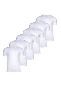 BOSS - Herren T-Shirt, 6er Pack - TShirtVN Classic, Unterhemd, V-Neck, Cotton - Blau/Grau/Schwarz