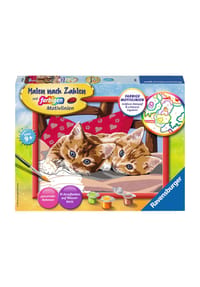 Ravensburger Malen nach Zahlen "Zwei Schmusekätzchen" - Mahlen nach Zahlen - 