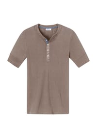Schiesser REVIVAL - Herren Shirt, 1/2 Arm, Kurzarm Unterhemd, Karl-Heinz - 100 WEISS