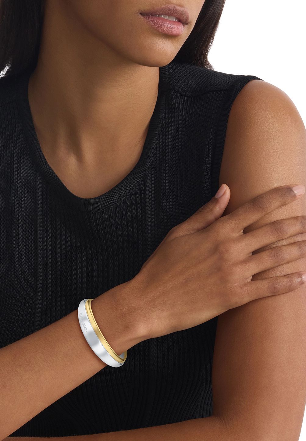 Calvin Klein Damen Armreif, Edelstahl | GALERIA