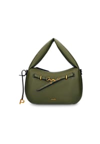 PICARD STYLE - Schultertasche, Kunstleder, Reißverschluss, für Damen - OLIVE