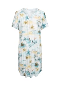 RÖSCH - Schlafshirt, Kurzarm, für Damen - 16071 PALM BEACH